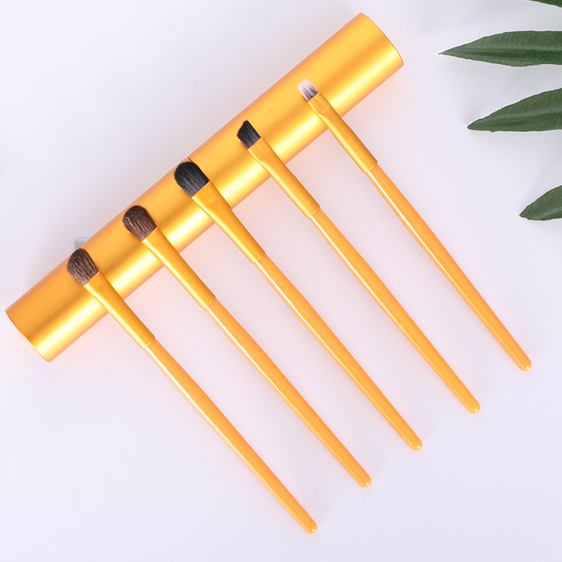 Mini Makeup Brushes Set with Case Included Eyeshadow, Eyebrow, Eyeliner, Lip Esg13922