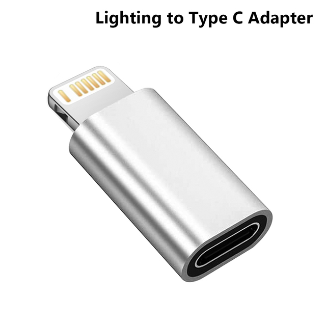 Адаптер AUX 3.5 мм USB-C/Lightning для наушников