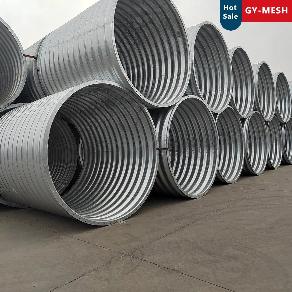 Flange Nested Corrugated Steel Pipe and Overlapped Corrugated Steel Pipe Culvert