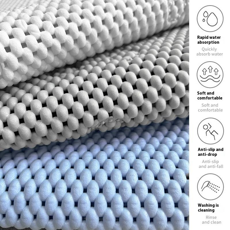 Non-Slip Cushioned Bathtub Pillow PVC Bath Pillow for Full Body, Neck Back & Shoulder Support Bath Mats