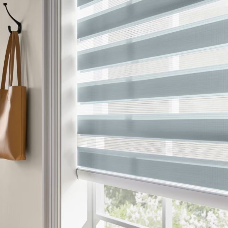 Hot Selling Customized Motorized Zebra Blinds Shade Remote-Controlled