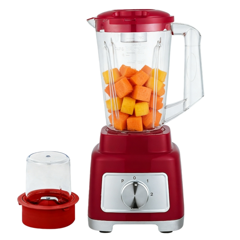 1.5L Household Kitchen Blender & Juicer Home Dual-Plastic Blender for Juicing Blending and Grinding
