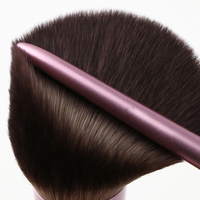 Red Makeup Brushes Set 12PC Cosmetic Accessories Professional Face Powder Blush Concealer Contour Eyeshadow Makeup Brush