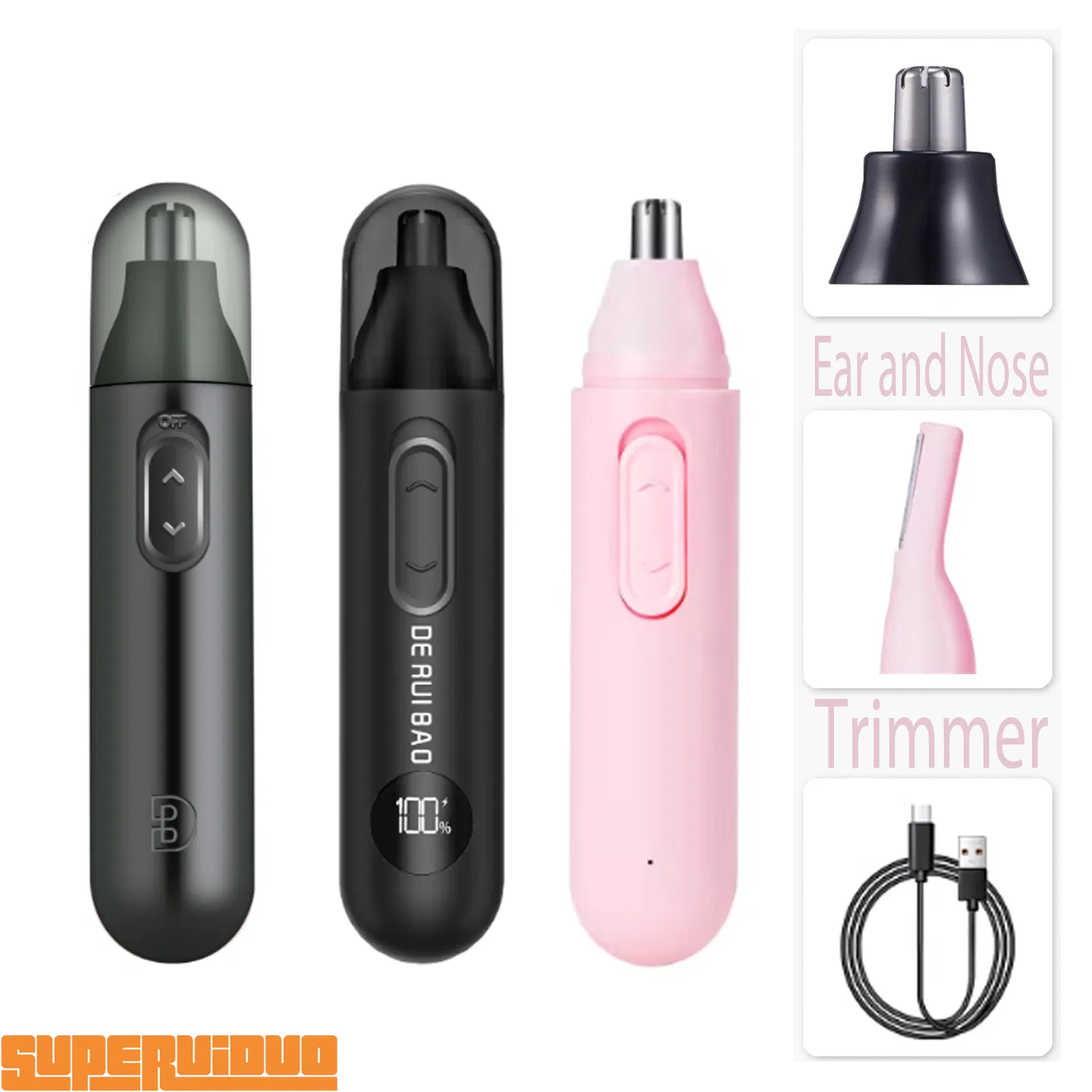 Multi-Area Grooming for Ear Nose Face Ear and Nose Trimmer