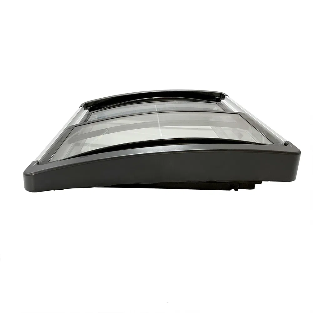 High Quality Plastic Sliding Glass Freezer Parts Door
