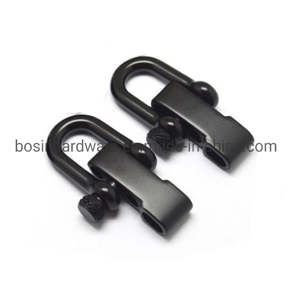 Metal Stainless Steel Adjustable Shackle for Paracord