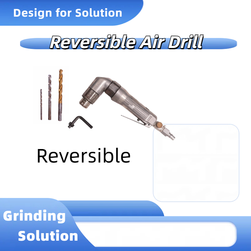 Пневматическая дрель 2400 об/мин, угловая
