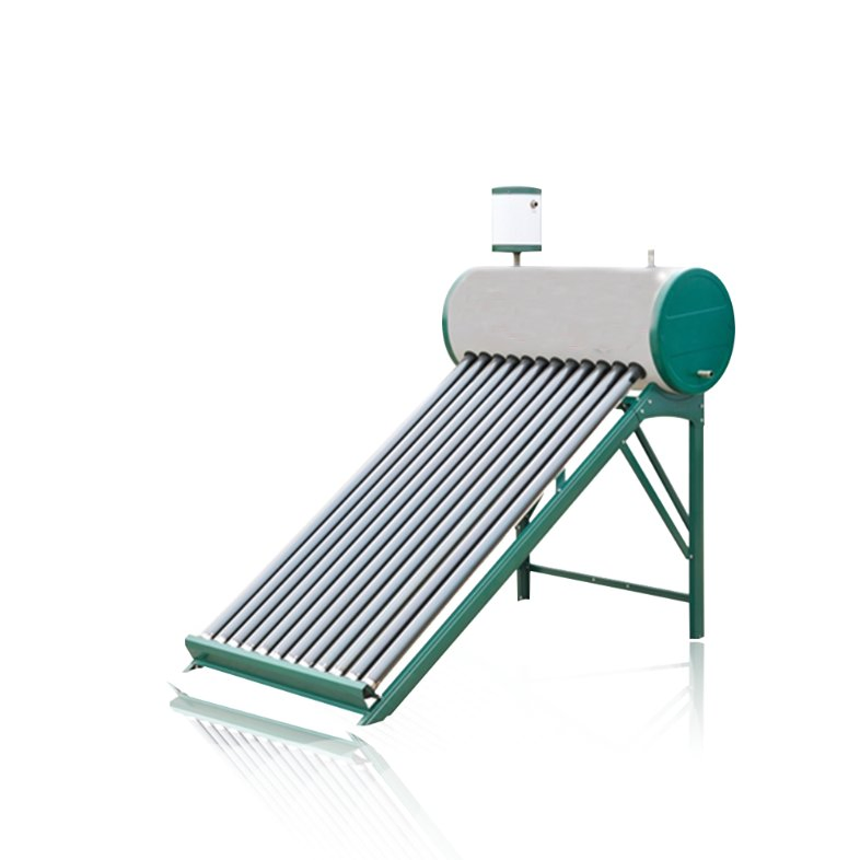 Compact Non-Pressure Solar Water Heater with Electric Heating