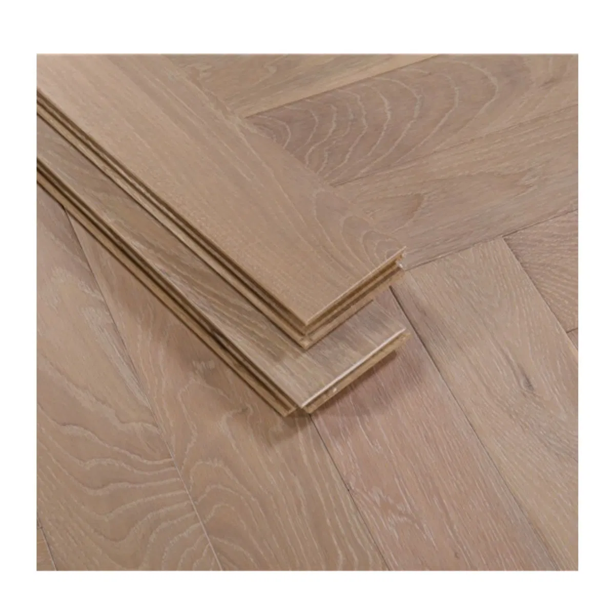 Luxury Wood Flooring Oak Solid Hardwood Flooring Design White Oak Carton + Wood Pallet Parquet Versailles for Residential Building