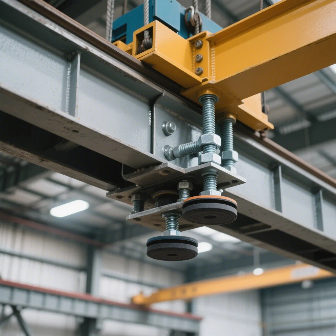 Blast-Resistant Steel Structure Workshop for Petrochemical Machinery Repair with Explosion-Proof Lighting Acid-Resistant Flooring Aisc ISO Certified