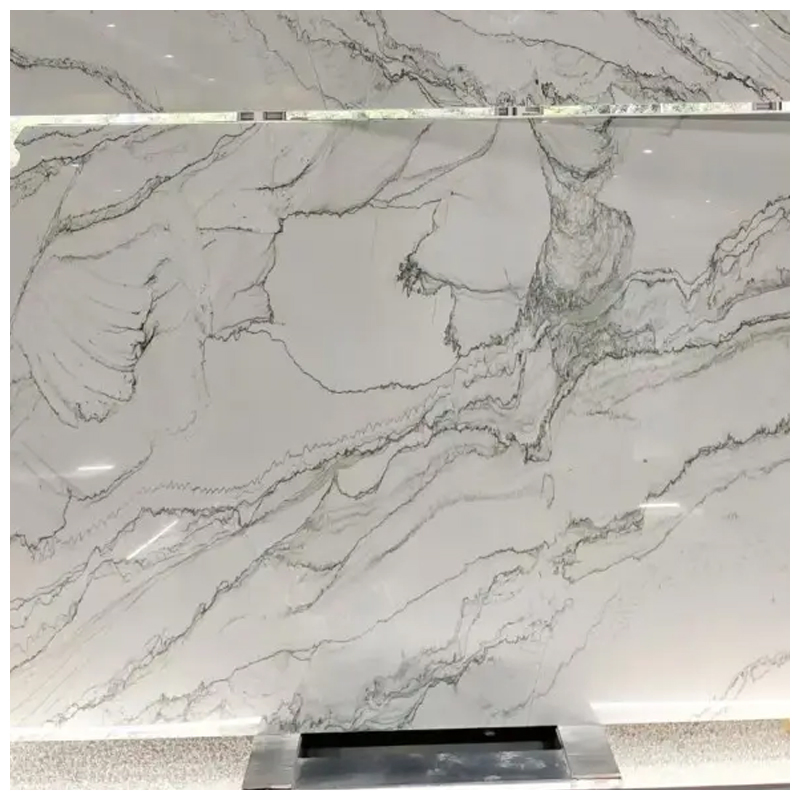 Brazilian Calacatta Macaubas White Quartzite Slabs