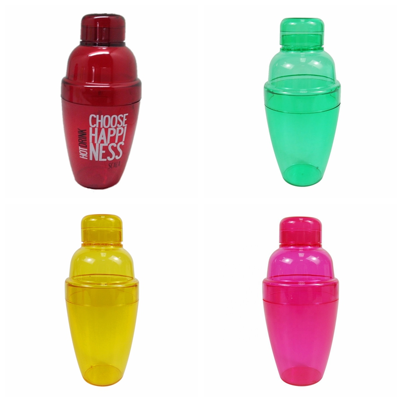 Пластиковый шейкер для коктейлей с логотипом