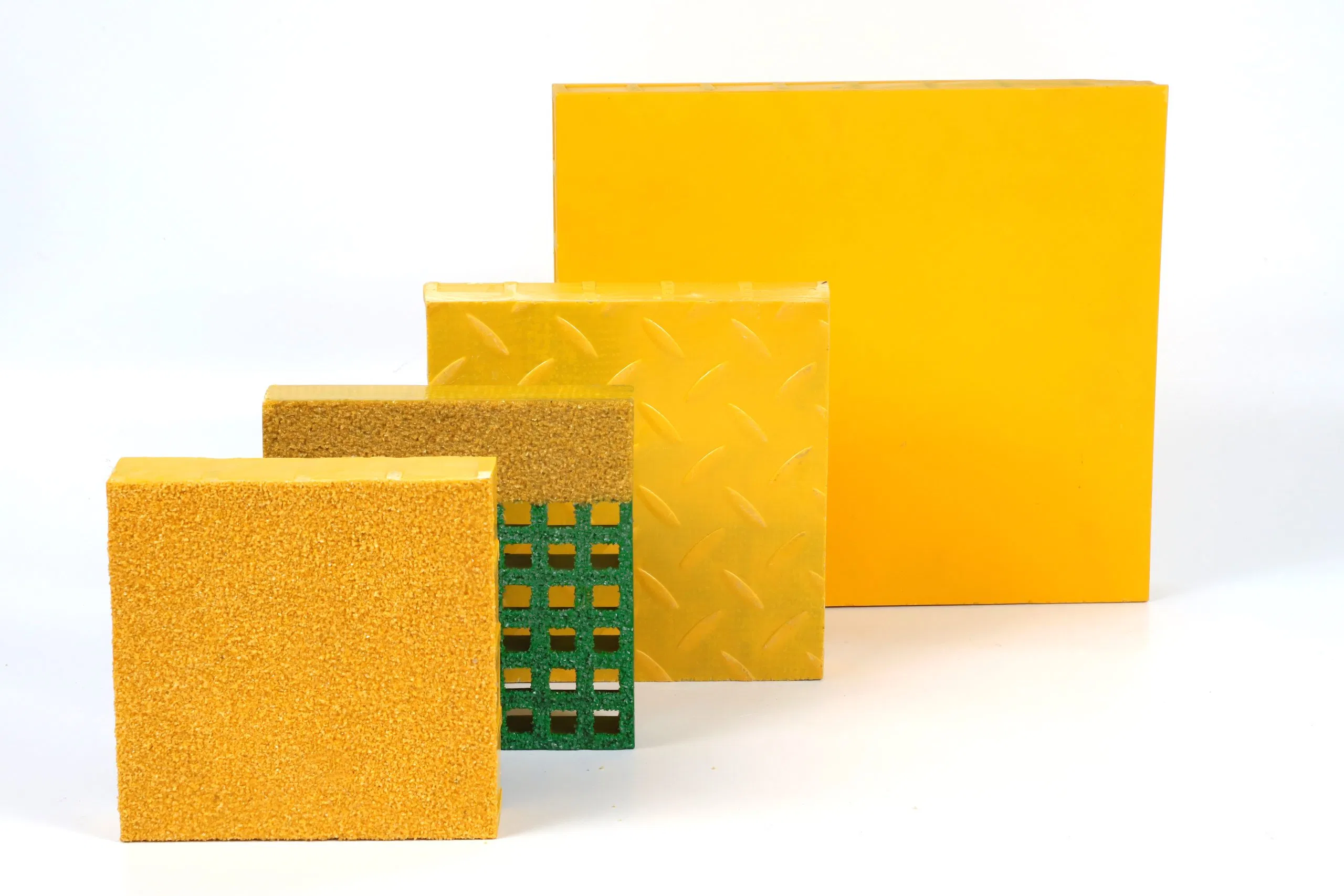 Durable Seawater Resistant Easy to Install Glass Fiber Reinforced Plastic GRP Grating