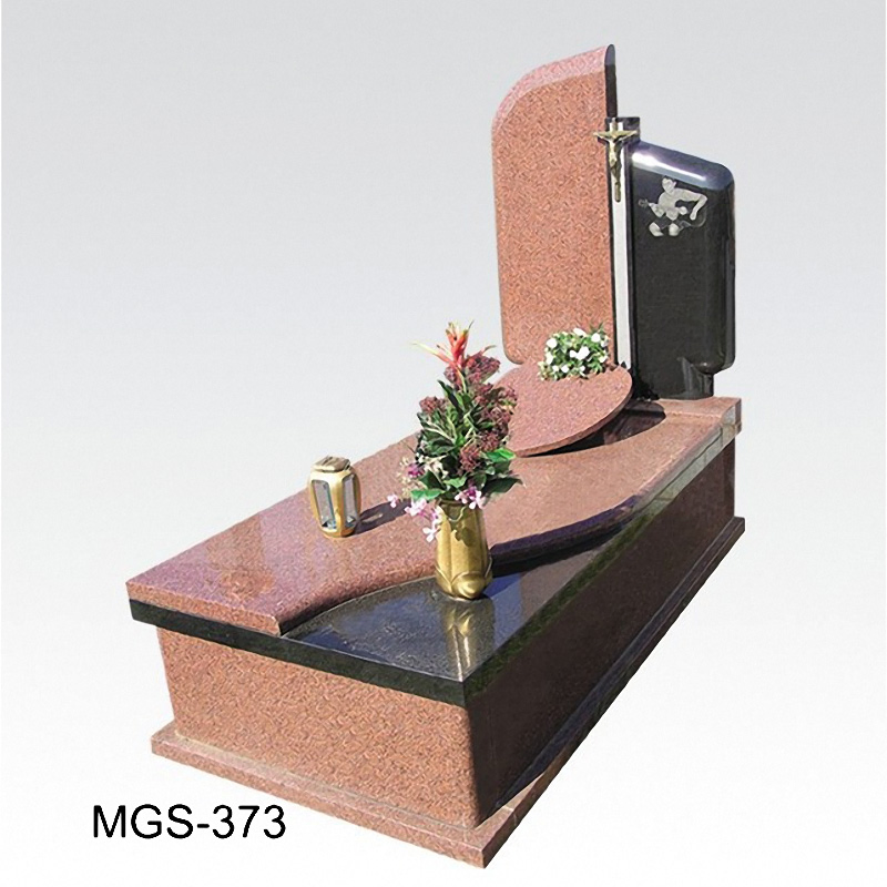 New Zealand Pink Granite Natural Granite Cemetery Monument Headstone Tombstone