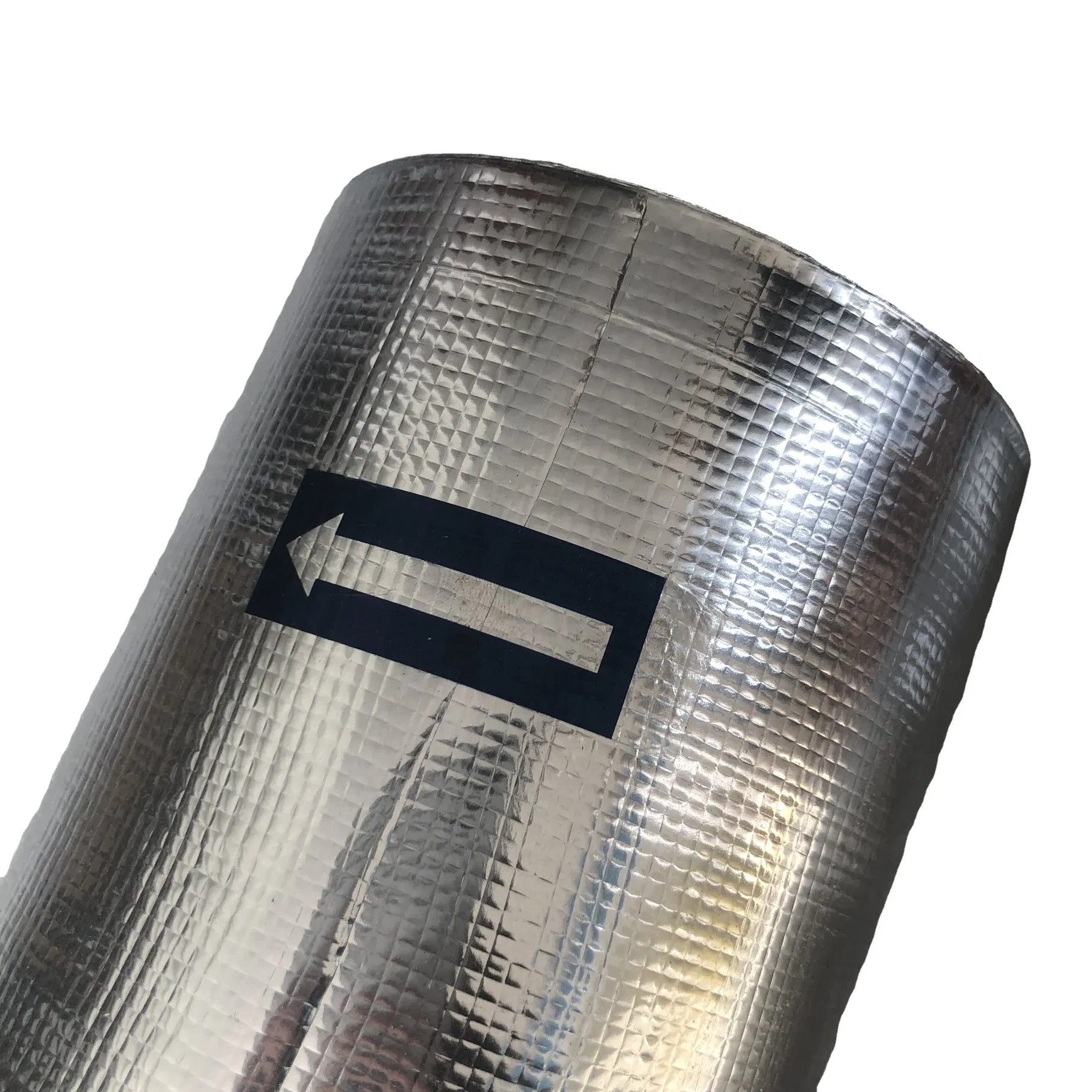 Vapour Barrier Material Aluminum Foil Laminated Woven Fabric Aluminium Roofing Foil