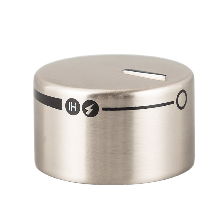 Zamak Gas Oven Control Knob for Temperature Chrome or Nickel Metal