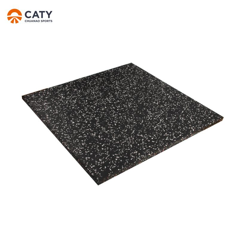 Professional Anti-Slip Gymnastics Mat Sports Rubber Flooring Gym EPDM Rubber Tile