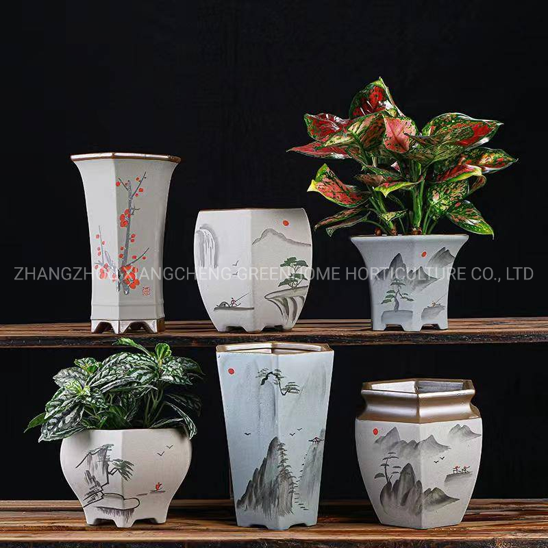 Ceramic Flower Pots Garden Ornaments Pottery Pot