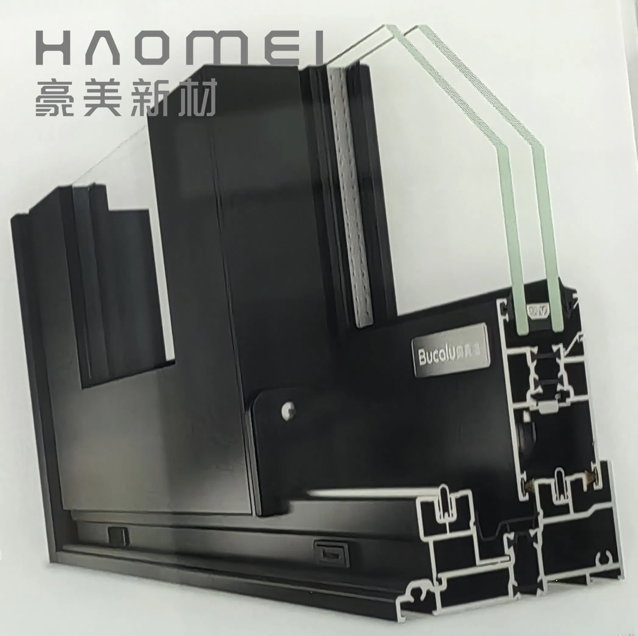 Factory Price Curtain Wall Aluminum Powder Coated Profile