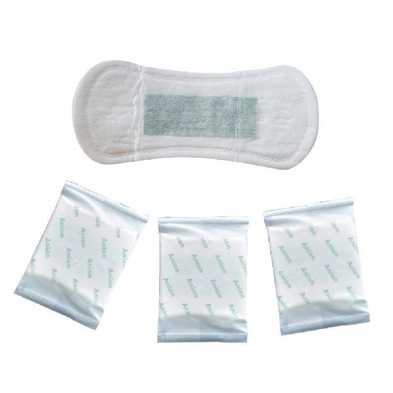 Hygiene Female Care Customized A Grade Wingless Private Label Sanitary Napkin Anion Panty Liner