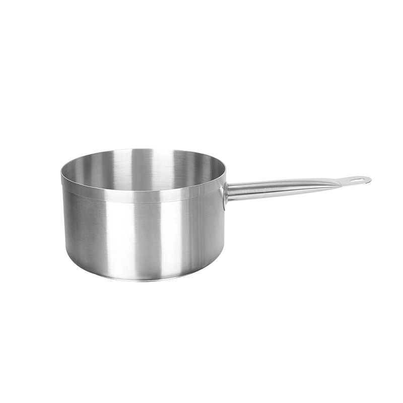 Modern Luxury Single Handle Compound Bottom Stainless Steel Saucepan