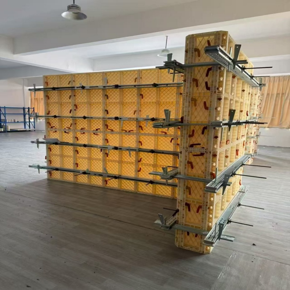 The Plastic Templates Used for The Beam & Wall & Pillar