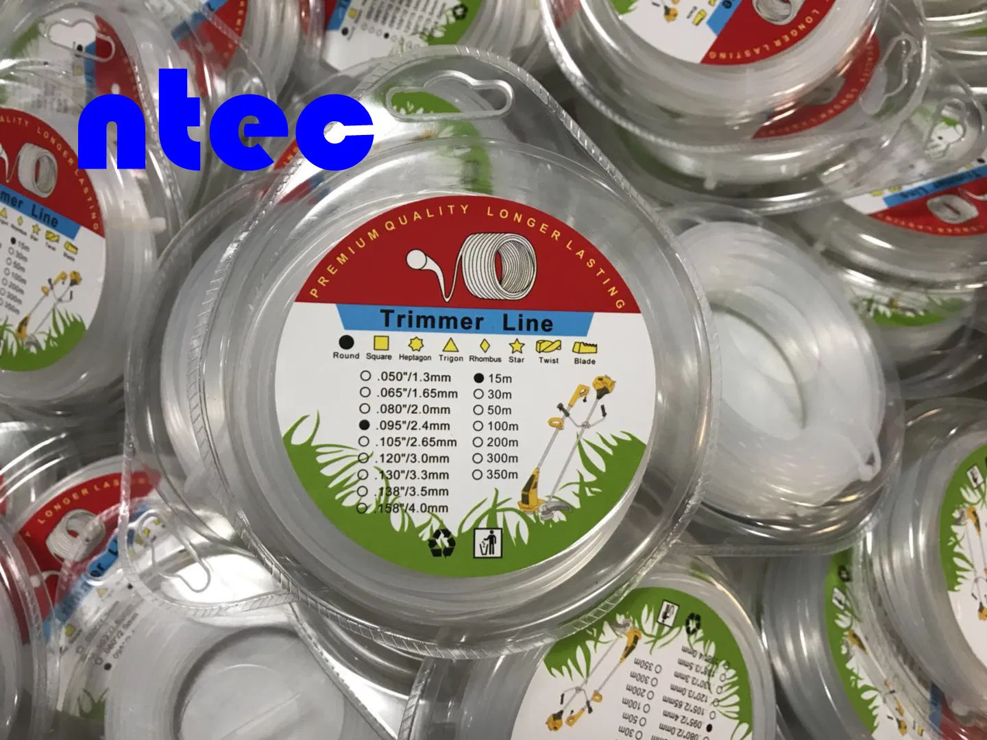 Nylon Trimmer Line Mower Line Monofilament Yarn