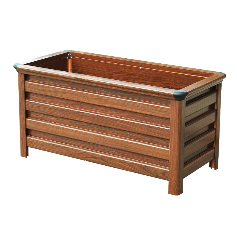 Premium Aluminum Planter Set for Modern Garden Designs