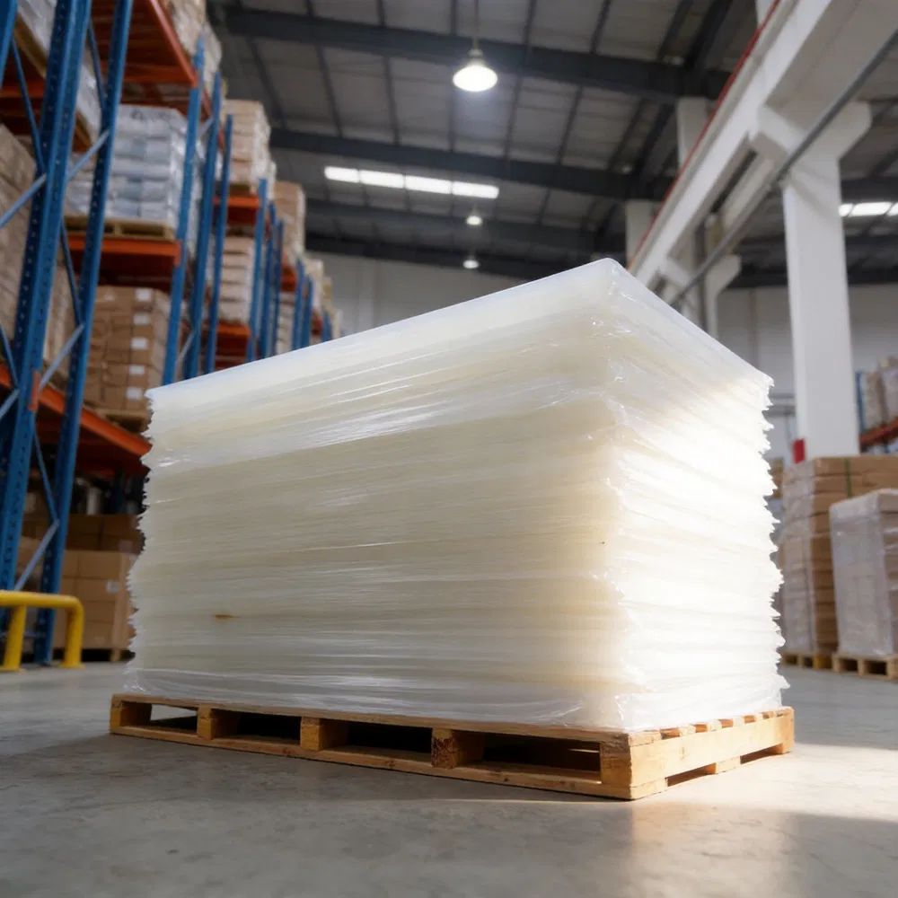 Customizable Cast Clear Acrylic Sheets with Pallets - 4X8 Size