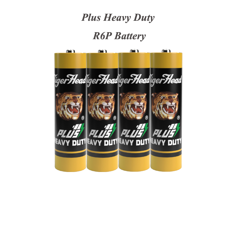 Батарейка R20P Tiger Head, солевая, 1.5В