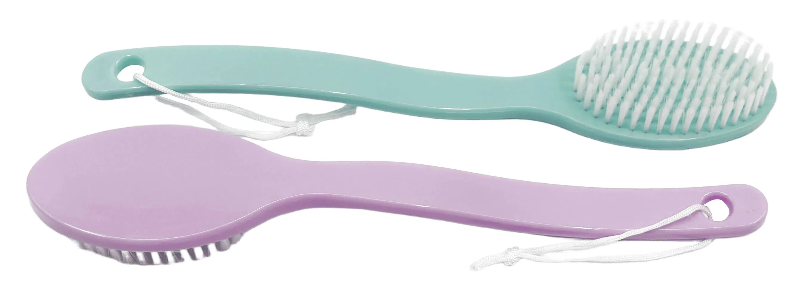 Ergonomic Long Handle Shower Brush for Easy Reach and Effective Full Body Washing Brush