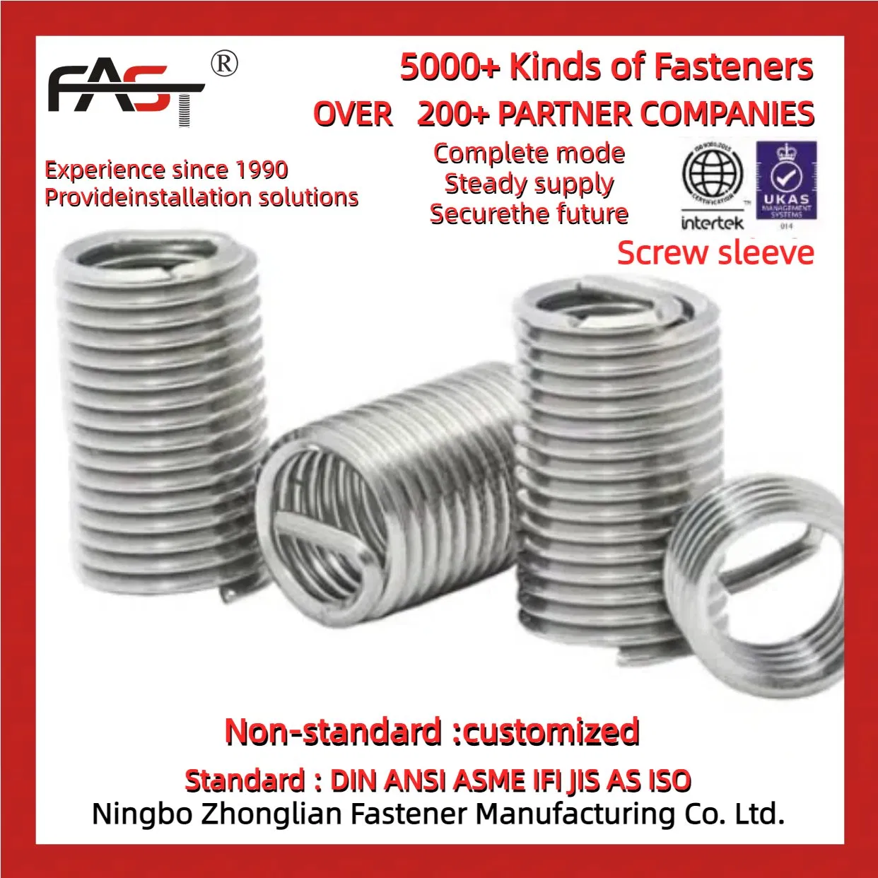 Customizable Screw Sleeve Solutions for Unique Fastening Requirements