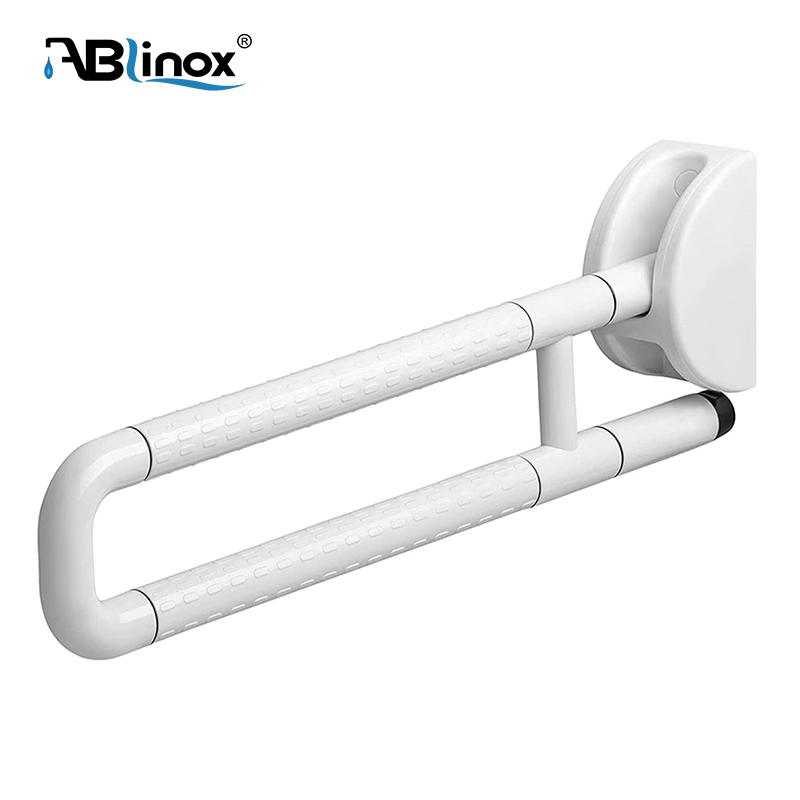 Stainless Steel 304 Bathroom Barrier Free Rubber Grab Bar