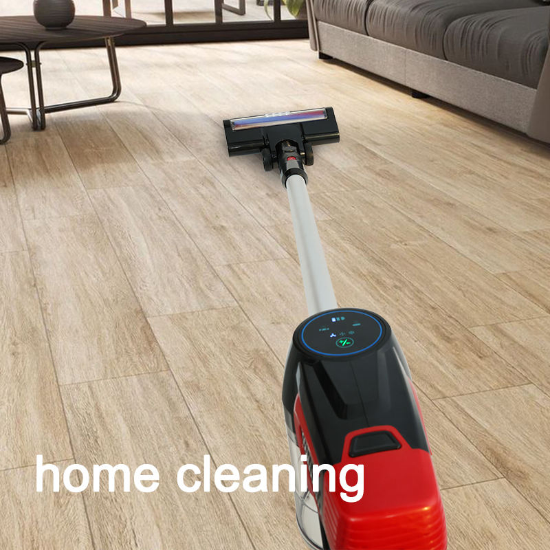 Wholesale High Power Handheld Vacuum Cleaner Battery Bagless Dry Cyclone Cleaning Cars Carpet Hardwood