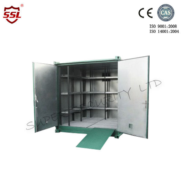Insulated Hazardous Storage Cabinet for Phytosanitary Room, Kit Format