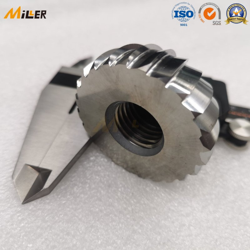 Customized Tungsten Carbide Solid Removable Profile (Radius) Head Countersink Carbide Burr with 24 Teeth 50.0mm Work Radius