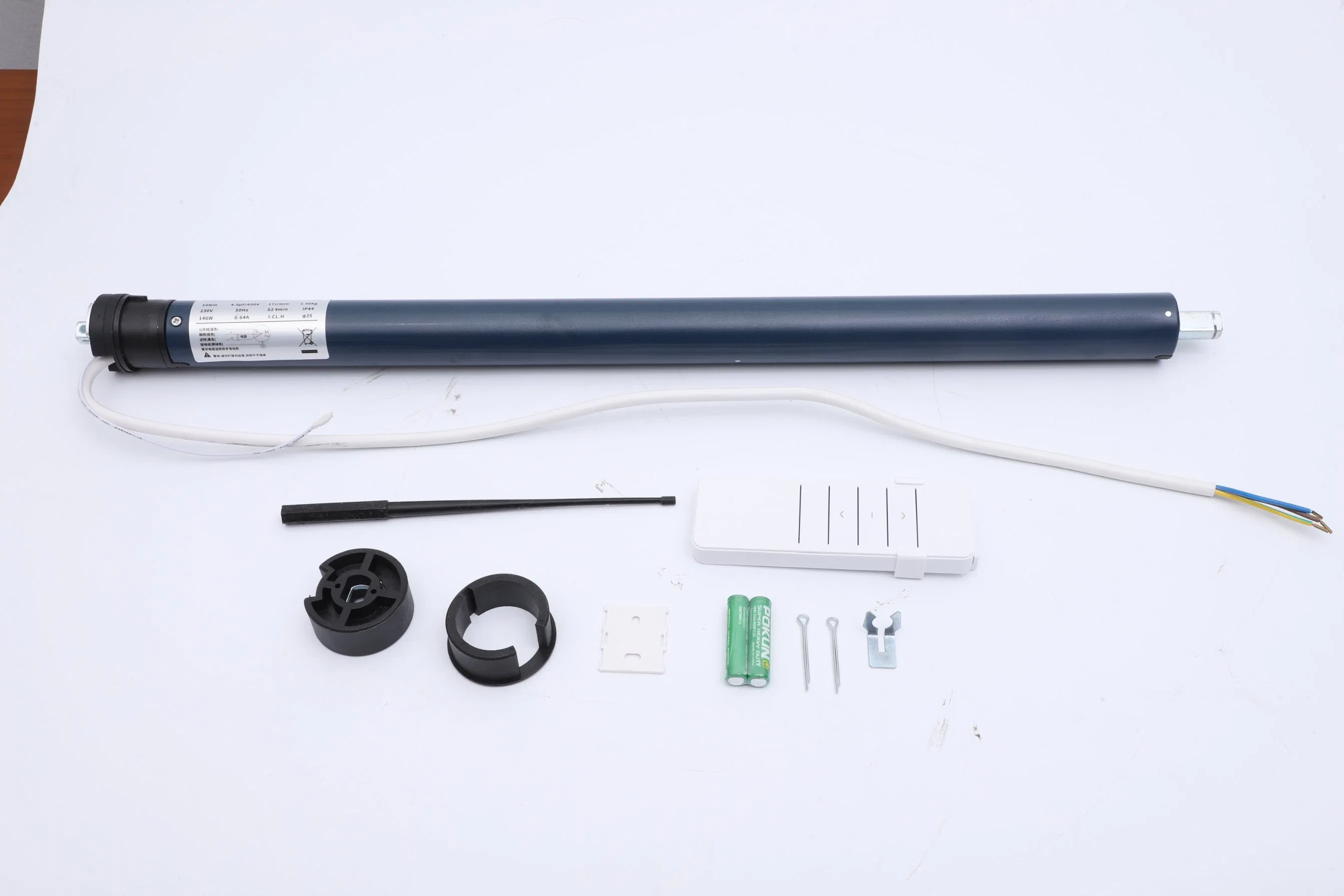 35mm Tubular Motor with Electronic Limits & RS485 Direct Smart Building Integration
