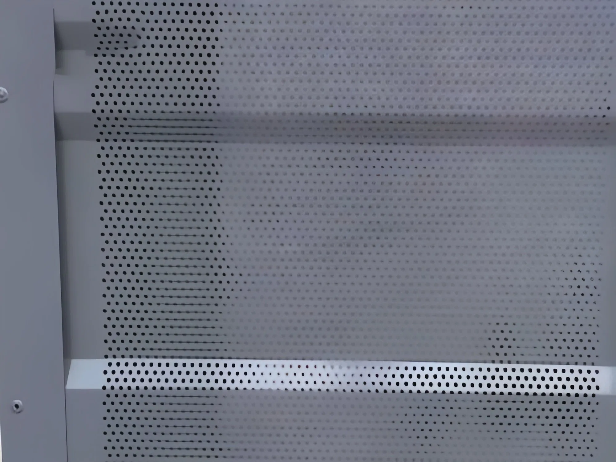 Aluminium Noise Barrier Panels Modern Style Exterior Soundproofing Mur