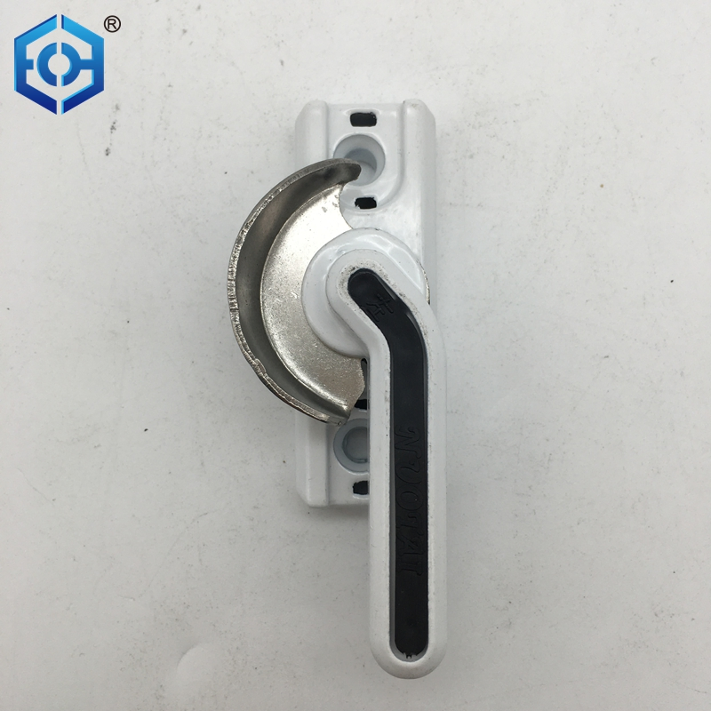 Thickened Plastic Steel Window Sliding Door Accessories Crescent Lock Aluminum Alloy Lock