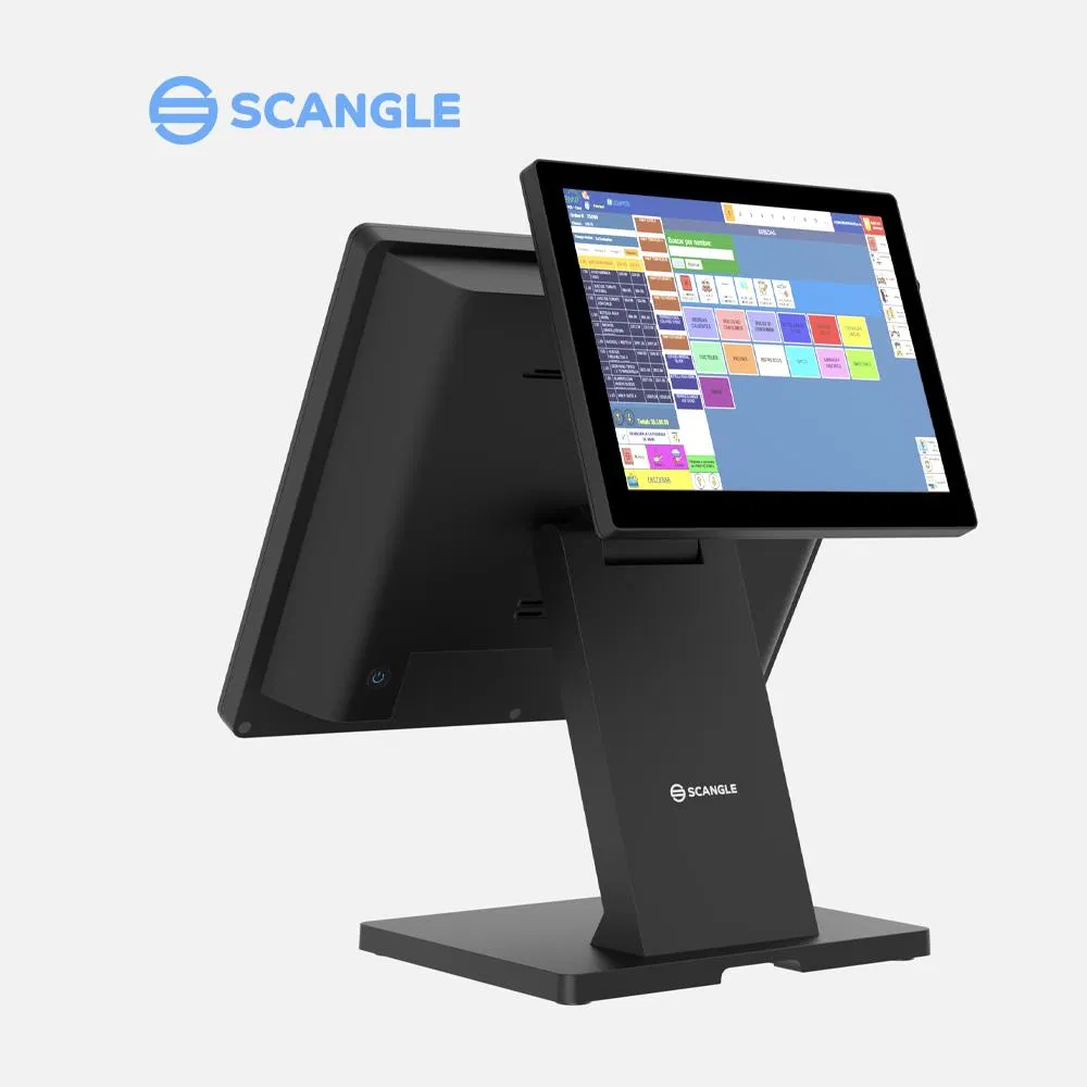 Scangle Factory Windows 15.1" Desktop Touch Screen POS Machine for Restaurant