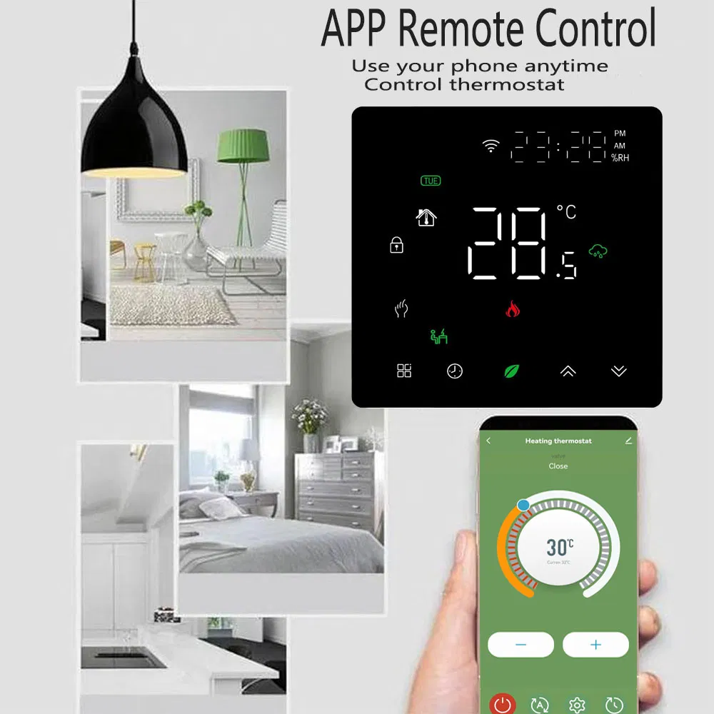 WiFi Smart Thermostat Floor Heating Temperature Controller Switch for Home