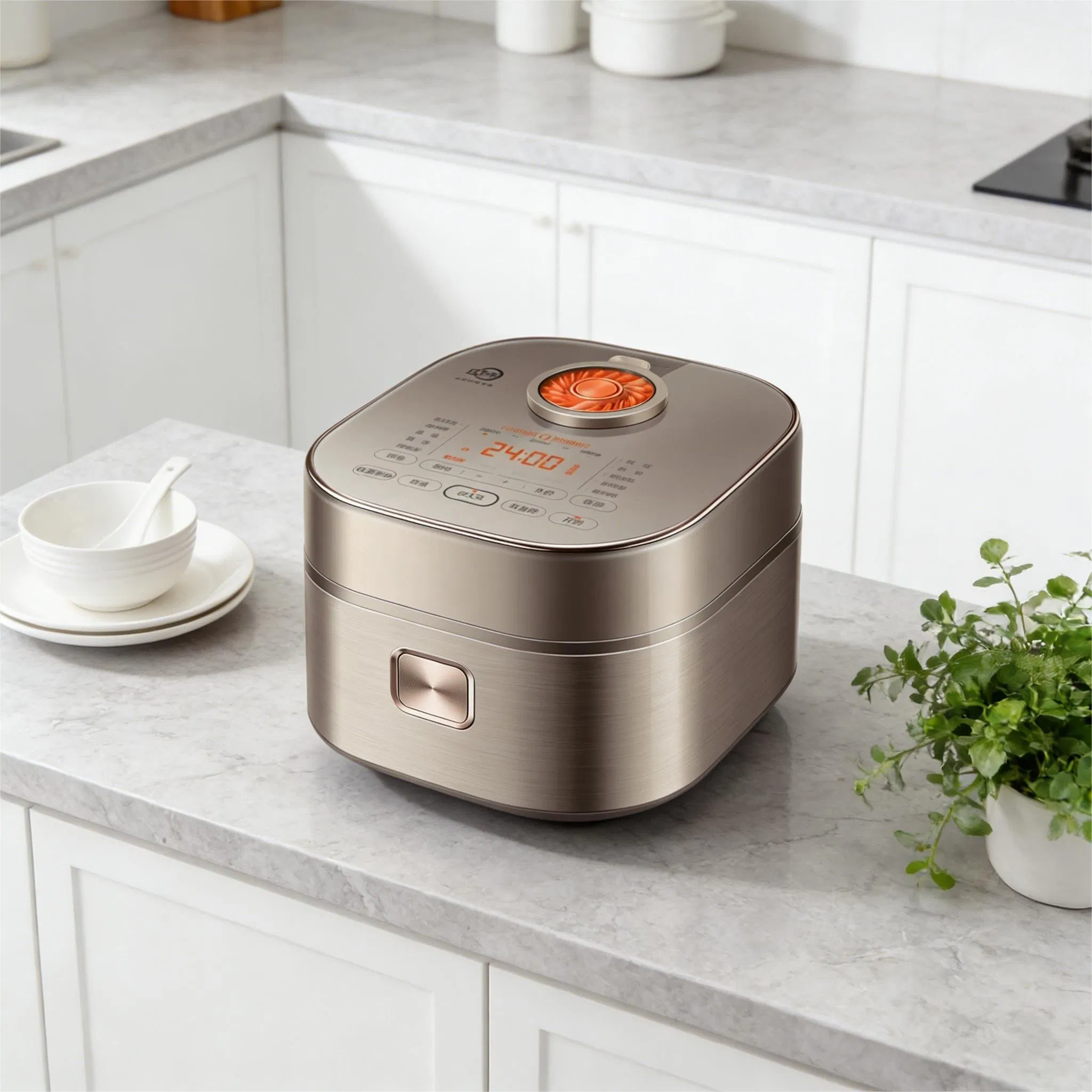 3L Rice Cooker SUS304 1000W Ih Far-Infrared Rice Cooker for Perfectly Fragrant Rice Every Time