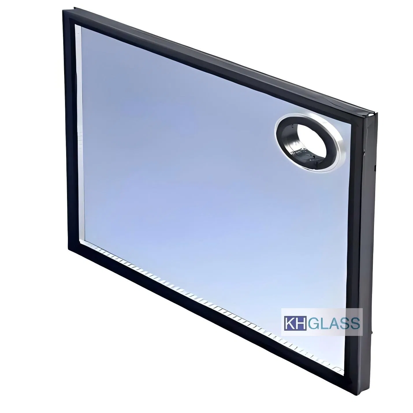 Curved Insulated Glass 6 Air Levels 5mm Thickness for Enhanced Insulation