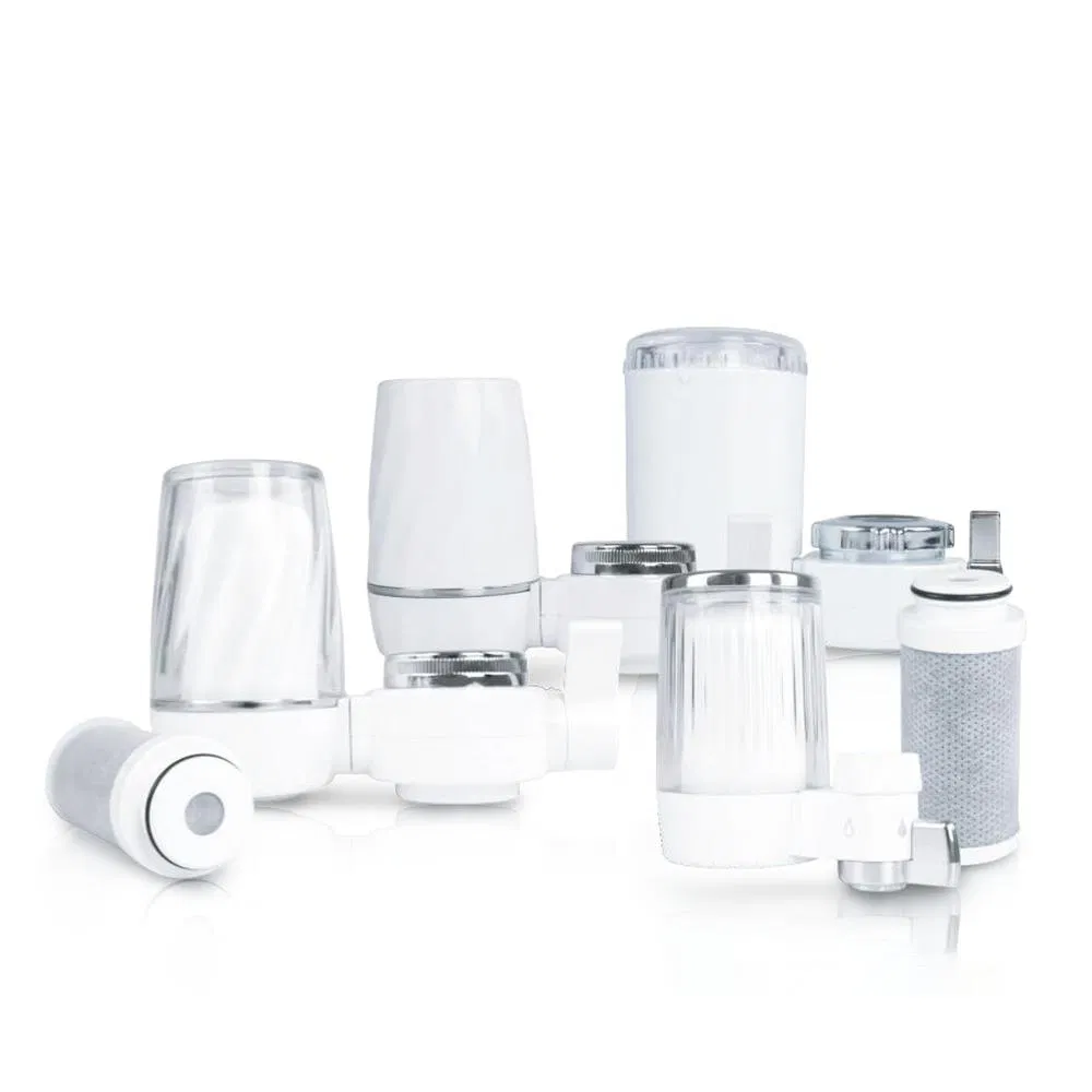 Household Kitchen 16L Multistage Ceramic Mineral Desktop Gravity Water Filter Direct Drinking Water Dispenser