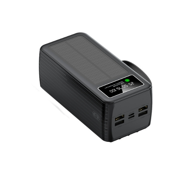 Solar Power Bank and Cables 40000mAh 60000mAh Solar Power Bank for Phones