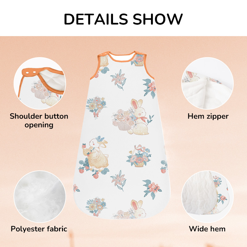 Bamboo Infant Sleep Sack 0-18 Months 2.5 Tog Ultra Soft Baby Wearable Blanket Toddler Sleeping Sack for Babies Unisex Button Baby Sleeping Bag