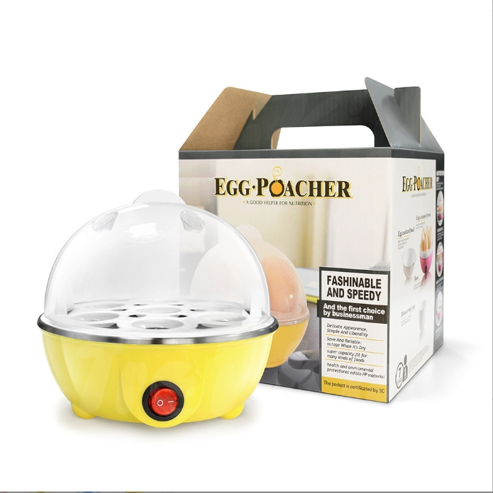 Rapid Egg Cooker for Hard Boiled Eggs, Poached Eggs, Scrambled Eggs