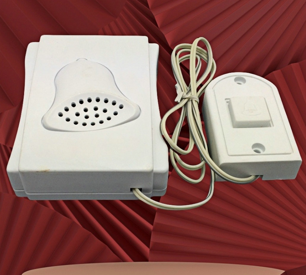 3V Battery Plastic Wired Doorbell