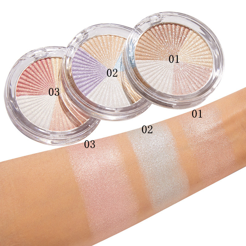 3D Highlight Disc Clear Color Combination 5-in-1 Bloom Powder
