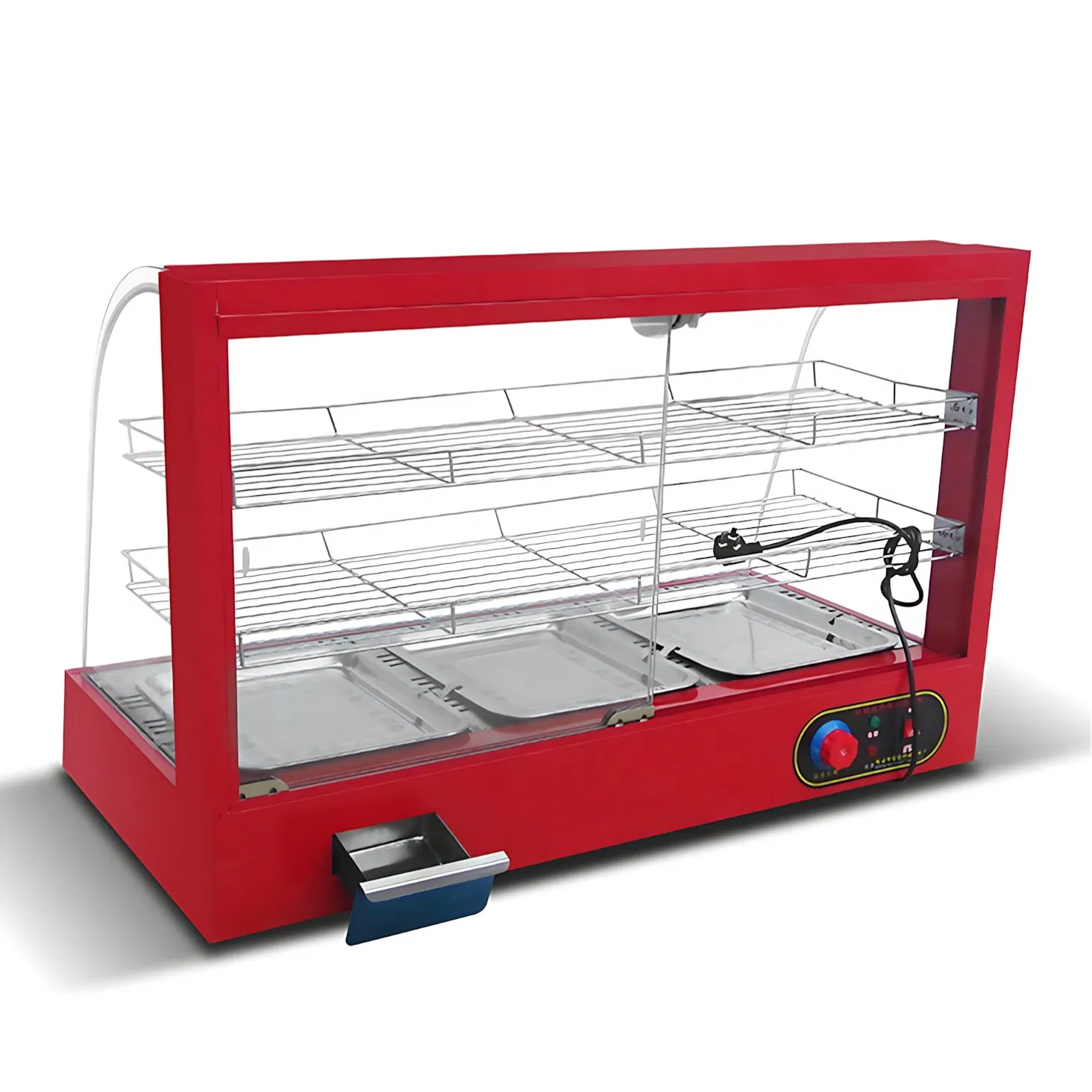 High Capacity Heat Preservation Cabinet with Multiple Shelves for Large Restaurants